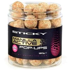 Sticky Baits Manilla Active Pop-Ups Carp Fishing Hookbait 16mm