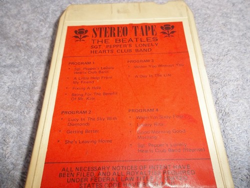 The beatles eight track - the,