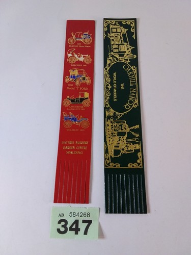 Leather bookmarks baytree - leather,
