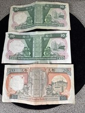 Vintage hongkong currency bank - hongkong,