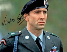 Signed Photo of Nicolas Cage 10"x8" with Certificate of Authenticity