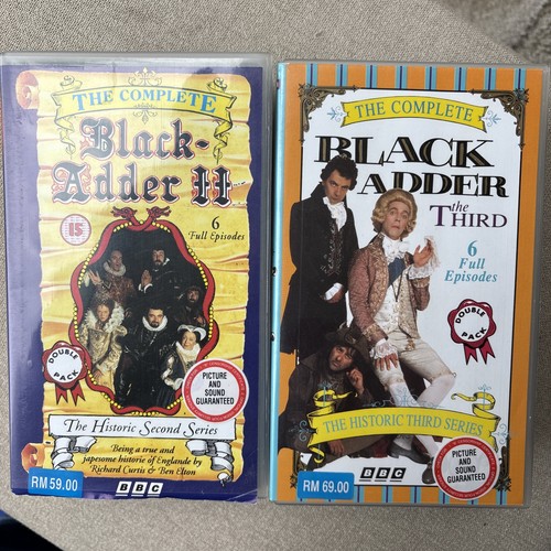 Black adder series 3 vhs - adder,