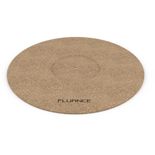 Fluance turntable cork platter - fluance,
