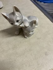 Porcelain Kitten Figurine