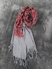 Mehroon Baige Indian Kashmiri Shawl