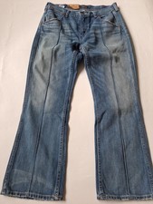 Polo Ralph Lauren  Kick Flare Crop Ladies Jeans Fits 30 W Flared 70s Disco Style
