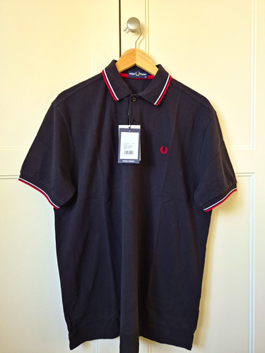 Fred perry men black - perry, men's