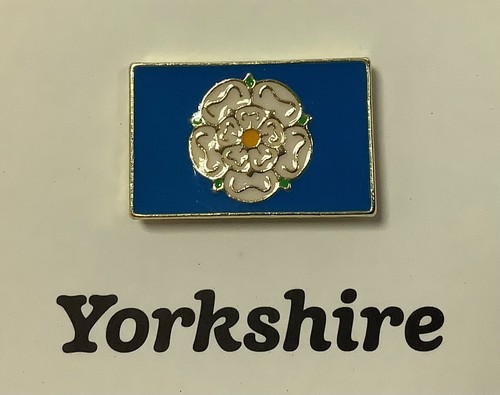 Yorkshire flag pin badge - flag,
