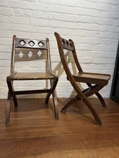 Pair Gothic Revival Antique
