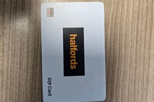 Halfords gift card - , uk