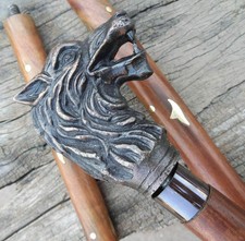 Antique Wolf Head Handle Style