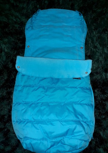 Blue extra long footmuff