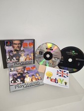 TEKKEN 2 SONY PLAYSTATION 1 GAME WITH MANUAL & POINT BLANK DISC CLEAN TESTED