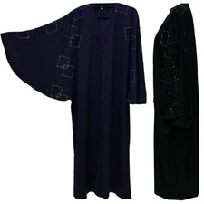 Black Batwing Farasha Abaya