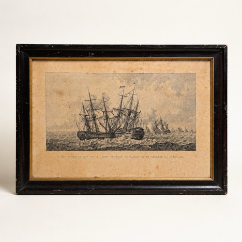 Antique 1784 dutch maritime - 1784,