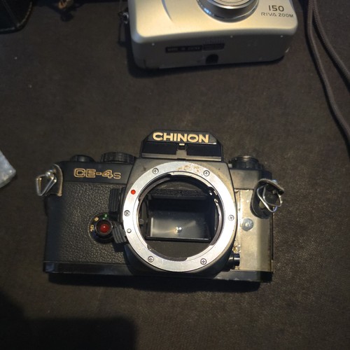 Chinon ce4 35mm camera - ce4, body
