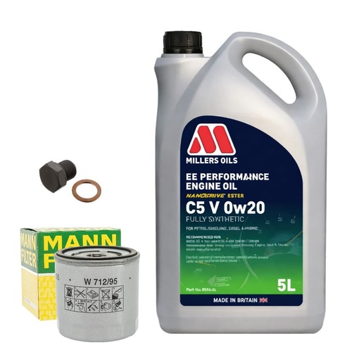 0w20 oil change - change, service