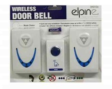 NEW 2PC WIRELESS DOOR CHIME