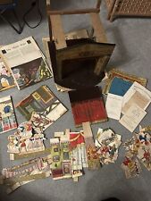 Antique Benjamin Pollock Theatre. With Aladdin Scenes And Characters