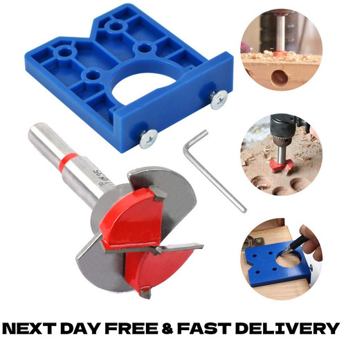 Door hinge jig for router - hinge,