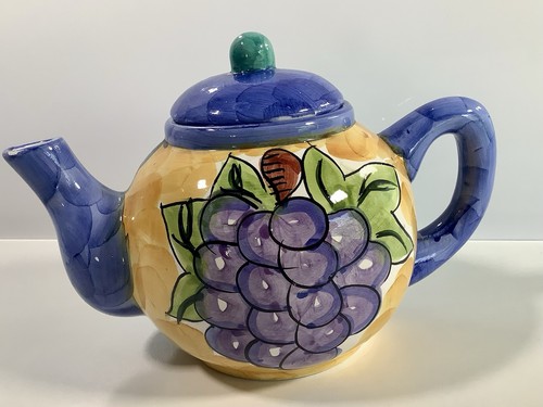 Vintage hand painted ceramic - hand,