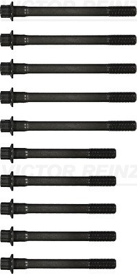 Cylinder head bolt set victor - cylinder,