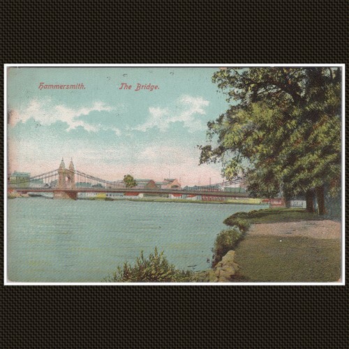 Hammersmith bridge river - hammersmith,