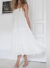 New Zara Strappy White