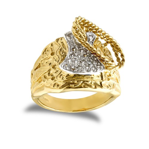 Mens 9ct gold jewelco london - gold,
