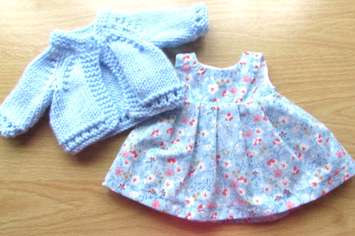 Dolls blue dress - dress, &