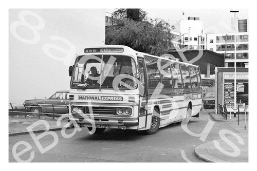 Bus photograph midland red - red, nbc