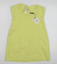 Zara Women's Yellow Strapless