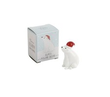 Artisan Glass Polar Bear |