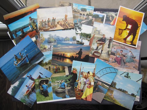 Postcards fishing trawler - 30,