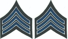 Police Sergeant Rank Patches