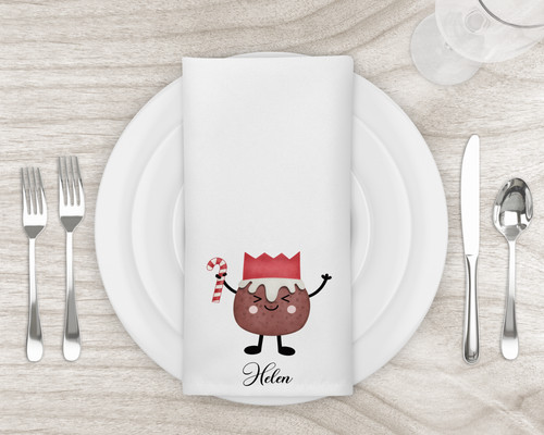 Christmas pudding personalised - pudding,