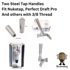2 Stainless Steel Beer Tap