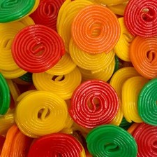 Fruit Wheels Retro Sweets