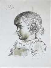 PICASSO LITHOGRAPH "Portrait