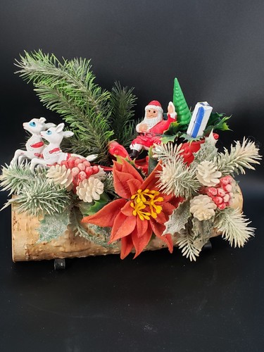 Vintage christmas centerpiece - christmas,