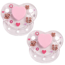 2x Dummy Reborn Baby Doll Bear Transparent Magnetic Dummies Toy Accessories Gift