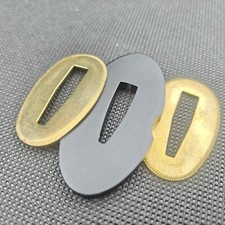 Small Black Tsuba Guard for