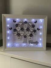 Light Up Family Tree Box Frame