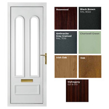 Madrid two pvc door panel - madrid,