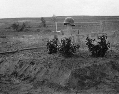 Kia german soldiers - german, grave