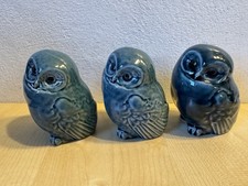 3 Poole Pottery Vintage Owls