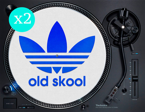 Oldskool trefoil rave green - oldskool,