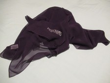 Moschino Purple Sheer Chiffon
