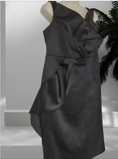 Coast Black Edwyna Dress Sz 16