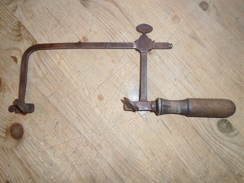 Antique jewelers fret saw see - saw,